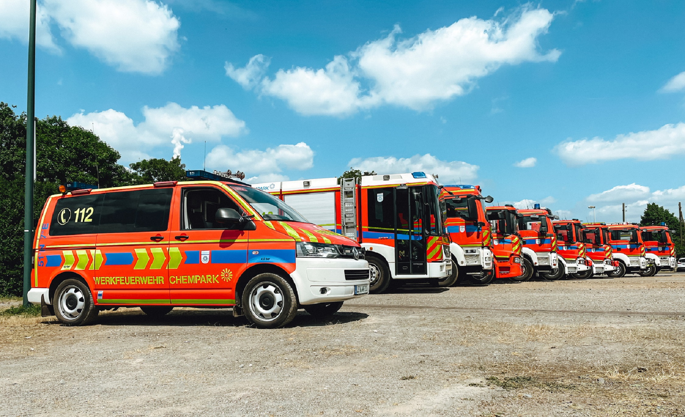 In Krefeld-Uerdingen und Dormagen war das Blaulicht-Event ein voller Erfolg mit rund 500 Besucherinnen und Besuchern. In Leverkusen ist man im Chempark auf noch mehr Gäste eingestellt. // Foto: Currenta GmbH & Co. OHG